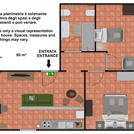 아파트 Casa Vecchia Posta Di *